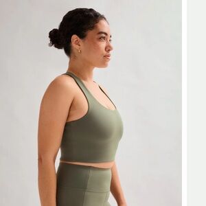 Girlfriend Collective Paloma Bra - Agave